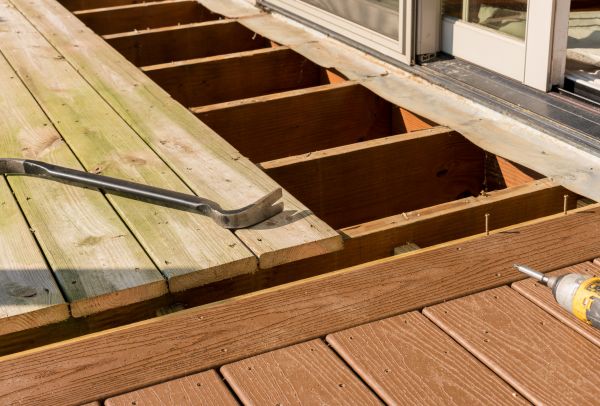 Old Deck Repair in Breckenridge