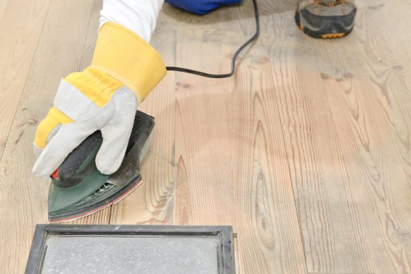 Porch Sanding in Breckenridge