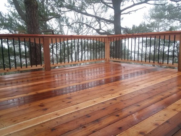 Cedar Deck Repair in Breckenridge